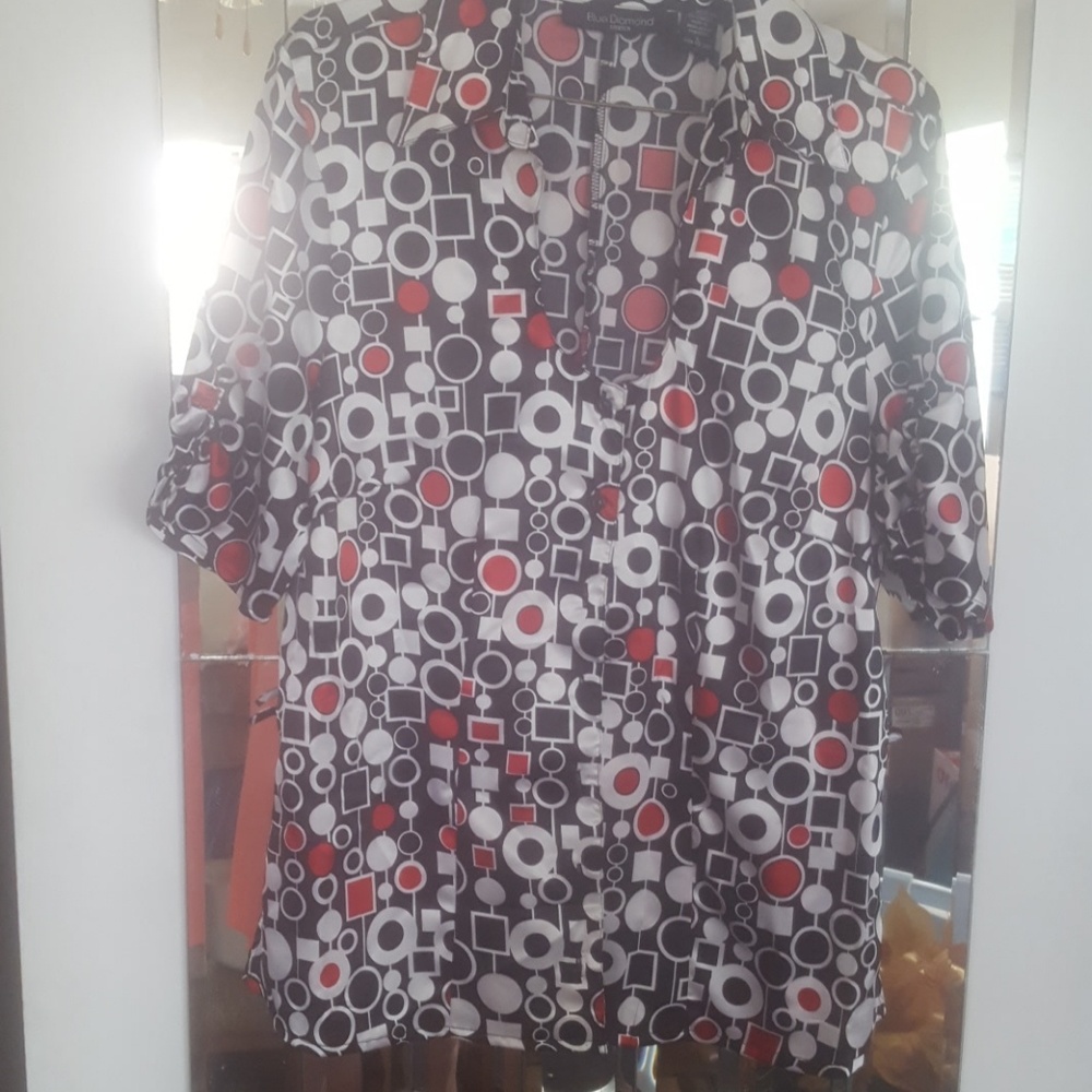 Blue Diamond blouse